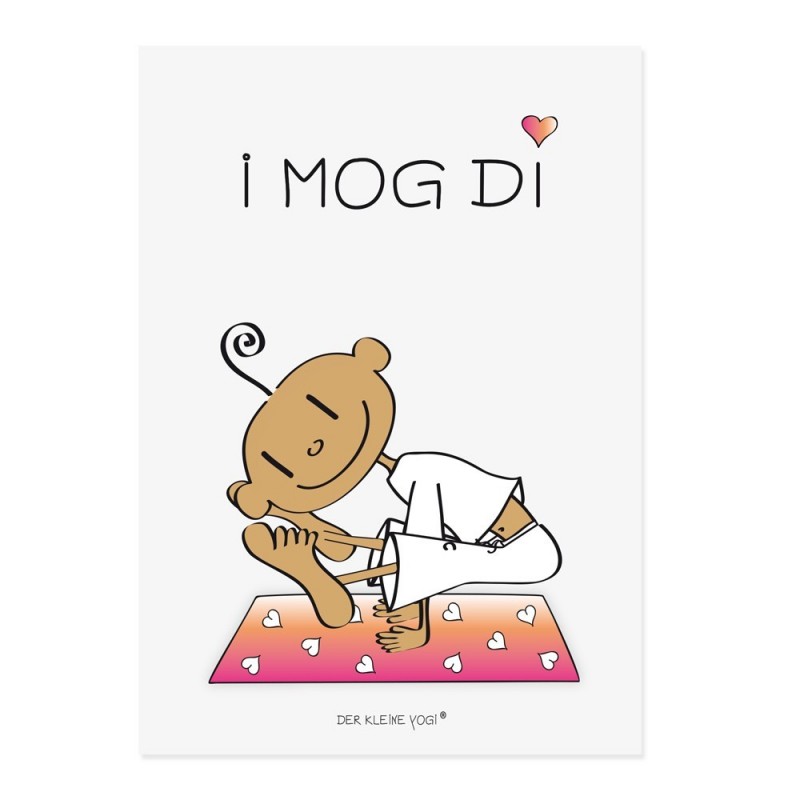 Postkarte - I mog Di