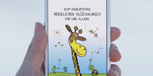 Geburtstags-Wunschkartenpaket - Yogi-App